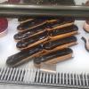 Not all eclairs have vanilla custard fillings as is most common in the U.S. Some have chocolate or a coffee filling here. Haven't found a vanilla one yet!