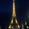 Which is your favorite? Eiffel Tower by day or by night? It glitters for five minutes on the hour