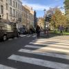 Place de Londres - where I usually grab lunch - on an unusually warm and sunny day in Brussels