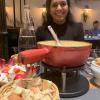 Fondue (traditionally Swiss) at La Cloche à Fromage