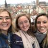 Julia, Chelsea and I standing on the Penitent Bridge overlooking the city of Wrocław. This bird's eye view set us up for a great weekend of sight seeing in this cultural capital of Poland.