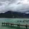 The docks on Lake Annecy 