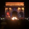 A music battle at the "Arc de Triomphe" 