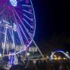 Brightly colored Ferris wheel to celebrate the season!