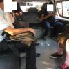 Inside the Cumbi! As you can see, although the name may sound unfamiliar, Cumbis are simply shuttle buses that serve as another public mode of transportation. Their quick and easy to grab!
