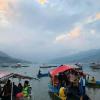 People love going with their families on fun boat rides in Fewa Lake!