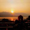 In the afternoon, I like to sit down on the rooftop of my guesthouse and read and reflect on my day as the sun goes down