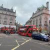 London's Famous Big Two Story Red Buses