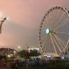 The largest city in Ecuador is organized around its surrounding rivers and estuaries. La Perla is the largest Ferris Wheel in South America and took 18 months to build.  