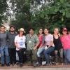 Seeing all of the threats that mangroves face can be very sad, but it motivates me to want to do something to help! Here is a picture of a trash clean-up I participated in with many different universities throughout Guayaquil. 