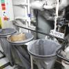 Even in the engine rooms, the crew separates their waste from recycling