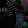 The first dance of the night is between my dona and the birthday boy, my dono