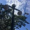 A classic Ellensburg lamppost