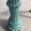 The older design of the green lampposts found on Fourth Avenue and Pearl Street