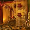 Decor at the "Lady Sangeet" event
