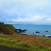 Beautiful coastline in County Antrim, Northern Ireland