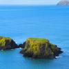 This is another angle of the gorgeous coastline with small islands just off of County Antrim, Northern Ireland