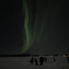 Another picture of the incredible Aurora seen from a lake. Auroras are caused by changes in the magnetosphere from solar winds.