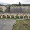 Built in 1689, the Puerta de Socorro (Relief Port) is one of the last-standing entrances to Pamplona. Back then, you had to cross six bridges and pass body guards that controlled all of the entrances!