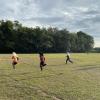Girls rugby team practicing after school (Malacca, Malaysia)