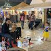 Puppet shows are common in markets