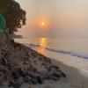 The sunrise on the Ko Sumet coast