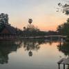 A park in the historical district of Ayutthaya