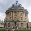 The main reading room of the Bodleian Library (called the Radcliffe Camera)