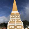 A monument in Angra do Heroismo, a city on the island of Terceira, Açores