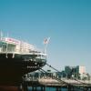 The Hikawa Maru is a historic ship docked in Yokohama and has held guests including Charlie Chaplin from Seattle to Japan