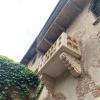 Juliette's balcony at "Casa di Giulietta" in Verona, Italy--remember Romeo and Juliet??