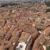 The rooftops of Bologna viewed from the Tower!