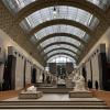 The main section inside the Musée de O'rsay, displaying sculptures from the Renaissance period