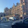 Driving down the streets of Paris