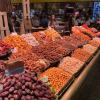 The market in the city center sold many types of food