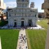 The tower is part of a church complex that houses a cathedral (seen here), baptistry and museum