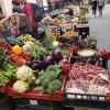 After lunch, we continued our tour of the city. As we walked, we saw a couple of produce vendors. The fruits and vegetables look so fresh! 