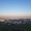 Another view from the unfinished summer palace, overlooking different parts of Jerusalem