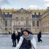 Me in front of the Palace of Versailles