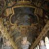 The Ceiling in the Hall of Mirrors in the Palace of Versailles