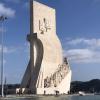 A monument in Lisbon called the "Padrao dos Descobrimentos" celebrating the Age of Discovery