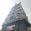 An intricate and detailed temple near the Chinatown in Singapore