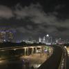 A gorgeous view of Singapore's skyline at night