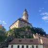 The Tower in Český Krumlov from by the river!