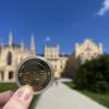 A picture of the Lednice Castle coin I bought