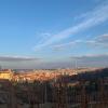 View of Prague from the top of the hill by the Strahov Monastery 