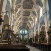 The inside of the church at the Strahov Monastery