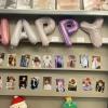 Cute display celebrating Jin's years in BTS