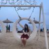 Behind me you can see the famous Gwangalli bridge