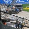 Here is another photo of the construction happening at the stadium